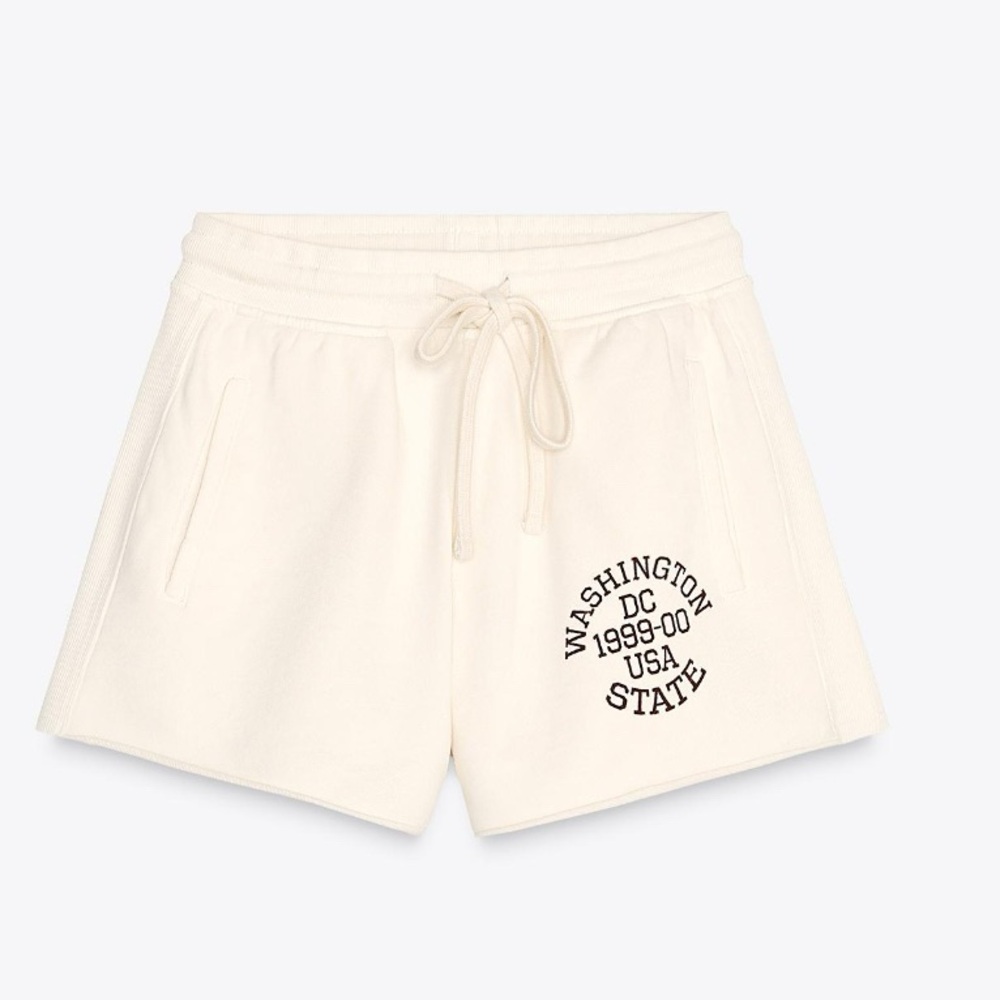 Zara Cream Shorts